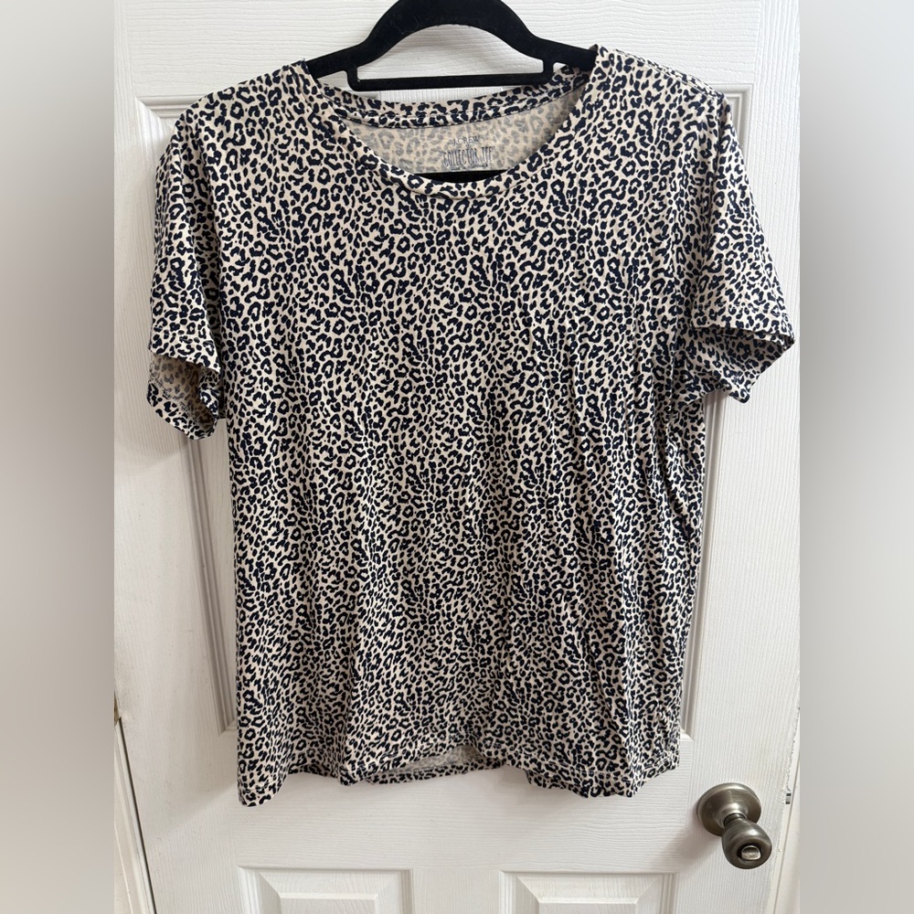 J.Crew Leopard Print Women's Top